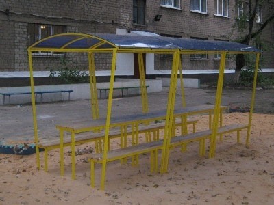 Теневые навесы и беседки